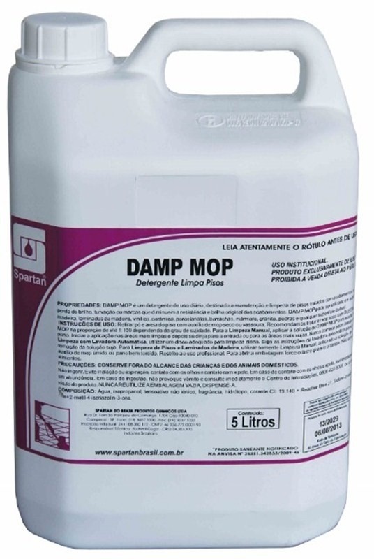 COD 429 DETERGENTE DAMP MOP 5L SPARTAN